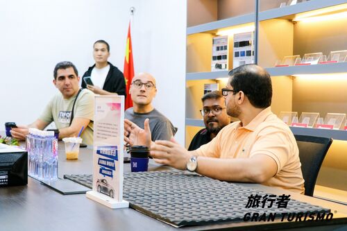 最新の会社ニュース 海外パートナーとGRAN TURISMOエージェントの深層技術協力訪問