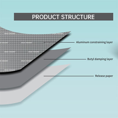 Car Vibration Damping Mat Customizable Stop The Resonance Reduce The Buzzer