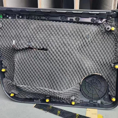 Medium High Frequency Noise Absorbing Materials Heat Insulation Mat Wave Design