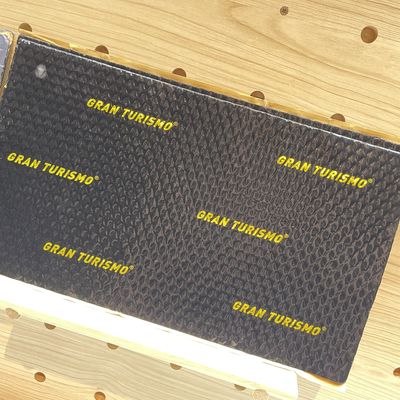 2.5mm automobile vibration reduction pad/glossy rhombus aluminum foil / Car Sound Deadening Mat