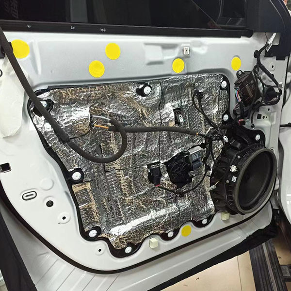 Car Doors Floor And Roof Automotive Sound And Heat Insulation Noise Reduction