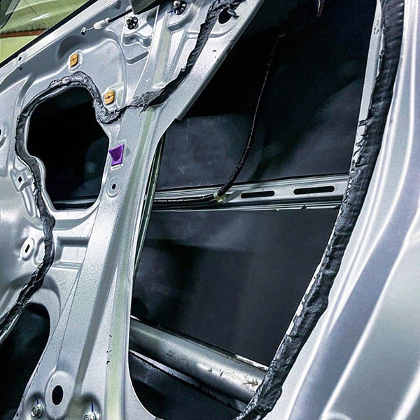 Smart Soundproofing Scheme Automotive Sound Barrier Noise Reduction Mixed Material