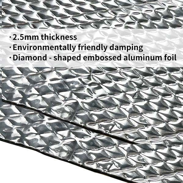 2.5mm automobile ROHS environmentally friendly vibration reduction / Auto Acoustic Pad