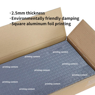 品質 2.5mm自動車騒音削減パッド / 振動減圧 / 自動車音と熱隔離 工場