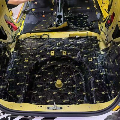お買い得 自動車用防音材、ブチルゴム製デッドニングマット、剥がして貼るだけの簡単設置、防水機能付き オンライン